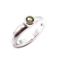 Tuotekuva Kalevala korun Trend sormus vihreä kivi 16,5mm