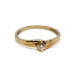 Tuotekuva Sormus kivellä      17,5  22k