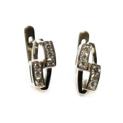 Tuotekuva VK timanttikorvakorut prisurilukolla