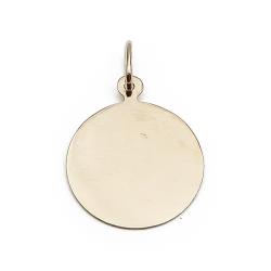 Tuotekuva Kultainen pyöreä sileä laatta