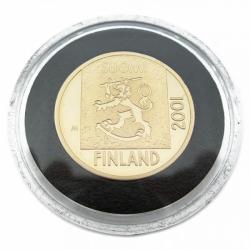 Tuotekuva Kultamarkka 1mk 2001 markan muistoraha 750 Reijo Paavilainen