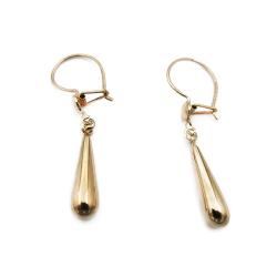 Tuotekuva Kultaiset korvakorut, kyynel 15mm