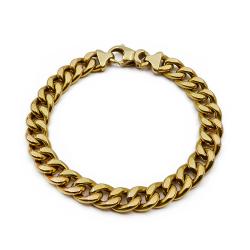 Tuotekuva Kultainen panssariranneketju 20cm