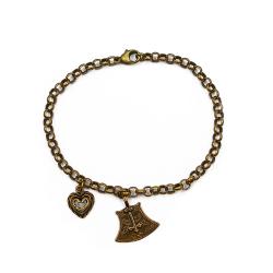 Tuotekuva Kalevala korun maskotit rannekoru, pronssi 20.5cm