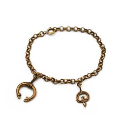 Tuotekuva Kalevala korun maskotit rannekoru, pronssi 19,5cm