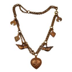 Tuotekuva Kalevala korun Aarekääty kaulakoru, pronssi 49cm