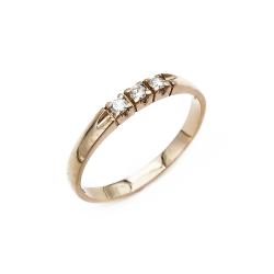 Tuotekuva Rivisormus timanteilla 0,09ct, koko 18mm