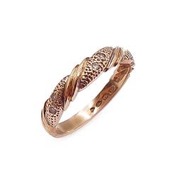 Tuotekuva Kultainen timanttisormus 0,03ct 17mm v.-97