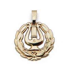 Tuotekuva Kultainen lyyra riipus