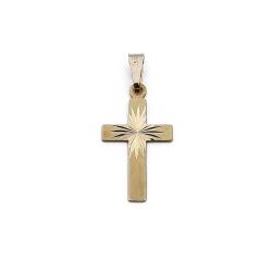 Tuotekuva Kultainen ristiriipus tim.leikkaus ER:n