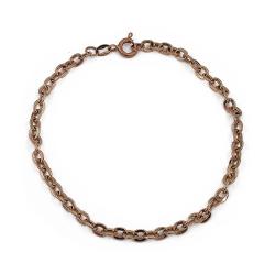 Tuotekuva 18k kultainen ankkuriranneketju jousilukolla 20.5cm 4mm