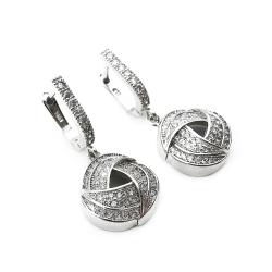 Tuotekuva Hopeiset zirk. korvak. prisurilukolla