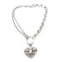 Tuotekuva Filigraanisydän ranneketju 18cm