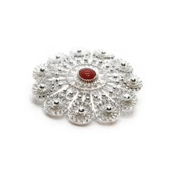 Tuotekuva Riipus/rintakoru punainen kivi