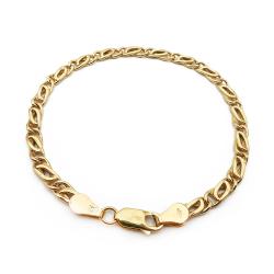 Tuotekuva Kultainen ranneketju 18cm lev.4mm