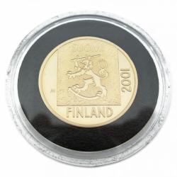 Tuotekuva Kultamarkka 1mk 2001 markan muistoraha 750 Reijo Paavilainen