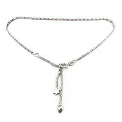 Tuotekuva Hopeinen nilkkaketju 23,5-26cm