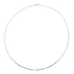 Tuotekuva Valkokultainen venetsiaketju 45 cm