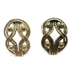 Tuotekuva KK Teljänneito korvakorut tapilla, pronssi