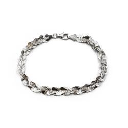 Tuotekuva Hopeinen pitsimäinen ranneketju 19.5cm