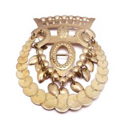 Tuotekuva Etelä-pohjanmaa helysolki kullattu hopea v.-39