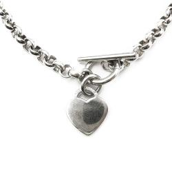 Tuotekuva 6,75mm Papukaulaketju sydänhelalla 42cm