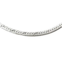 Tuotekuva Timanttileikattu litteä kaulaketju 45cm