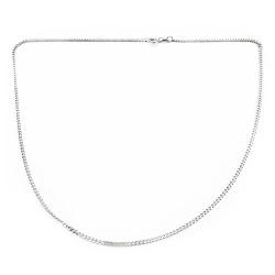 Tuotekuva 2mm Hopeinen panssarikaulaketju 45cm