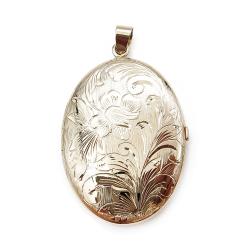 Tuotekuva 5cm Kuvioitu medaljonki