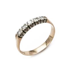 Tuotekuva Rivitimanttisormus 0,15ct 17mm