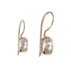 Tuotekuva Koukkukorvakorut kirkkain kivin