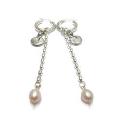 Tuotekuva Kalevala koru Vanamo korvakorut rengas hopea vp.helmi