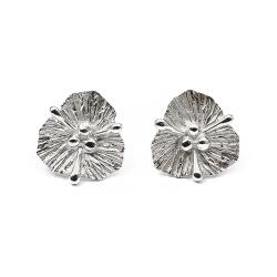 Tuotekuva Hopeiset kukka korvakorut