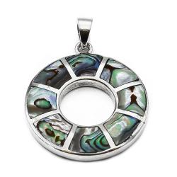 Tuotekuva Hopeinen helmiäisriipus