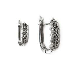 Tuotekuva Saranalliset hopeakorvakorut kirkkain kivin