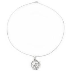 Tuotekuva Ristomatti Ratia Leskenlehti-riipus 41-44-46cm hopea