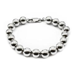 Tuotekuva Hopeinen palloranneketju 20,5cm