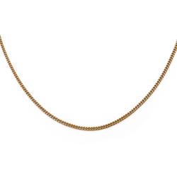 Tuotekuva kultainen panssariketju 42cm 1mm