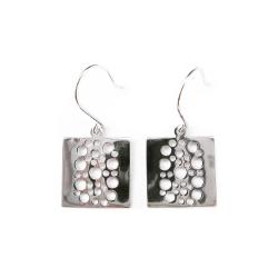 Tuotekuva Liisa Vitali Muurahaisenpolku korvakorut koukku hopea