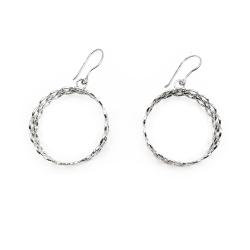 Tuotekuva Hopeiset roikkuvat korvakorut