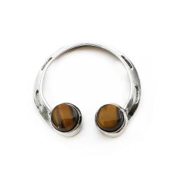 Tuotekuva Hopeinen riipus tiikerinsilmä kivillä