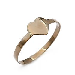 Tuotekuva Kultainen sydänsormus koko 16+