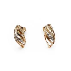 Tuotekuva Kultaiset korvakorut 0,01ct