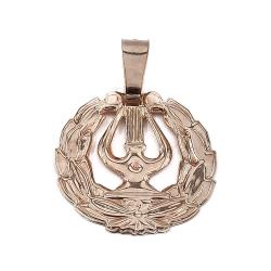 Tuotekuva Kultainen äidinlyyrariipus RO