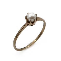 Tuotekuva Kultainen helmisormus koko 15-