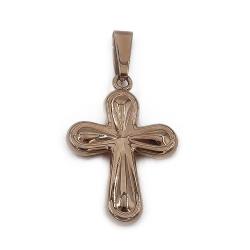 Tuotekuva Kultainen ristiriipus 15x20mm Timanttiset