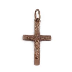 Tuotekuva Kultainen krusifiksi ristiriipus 12x21mm Tilli Olavi