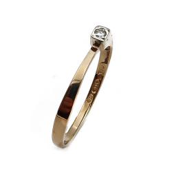 Tuotekuva 18k timanttisormus 16,5mm 0,01ct