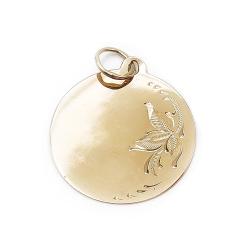 Tuotekuva Pyöreä laattariipus kukkakuviolla