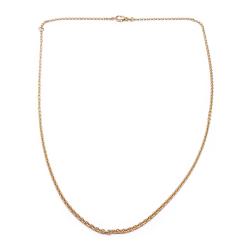 Tuotekuva 18k papuketju 39/45cm